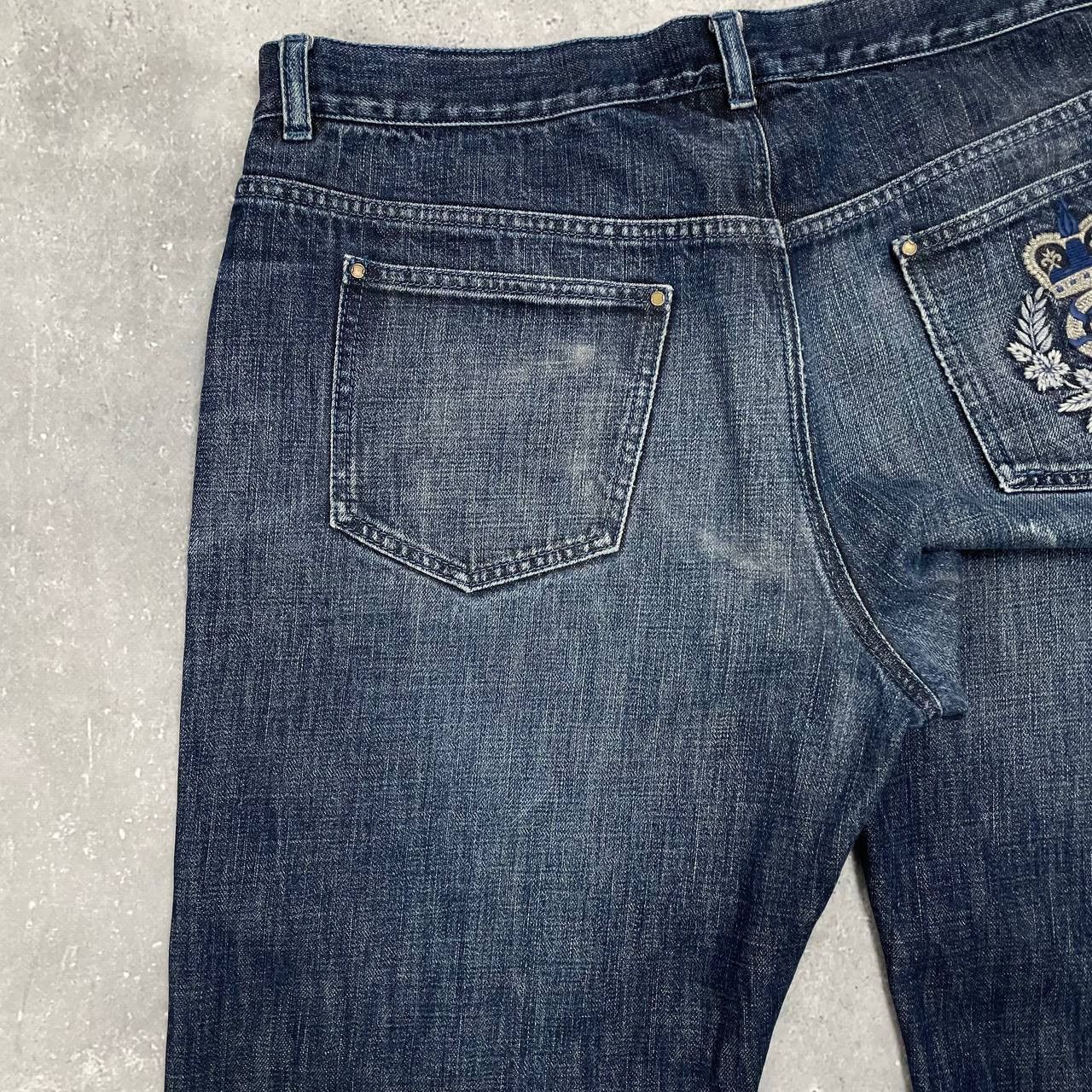 Designer × Roberto Cavalli × Vintage Vintage Roberto Cavalli Class Straight Fit Jeans Size W37 Size US 37 - 21 Thumbnail