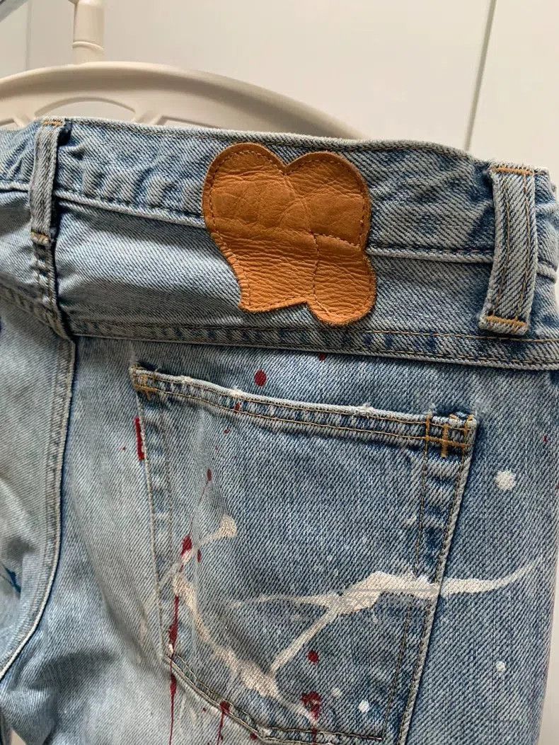 Number (N)ine Number Nine Splash Paint Jeans. Size US 28 / EU 44 - 3 Thumbnail
