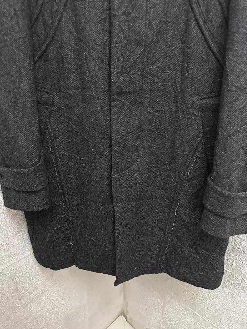 Yohji Yamamoto Yohji Yamamoto Wool coat ruffled wool coat Size US L / EU 52-54 / 3 - 8 Thumbnail