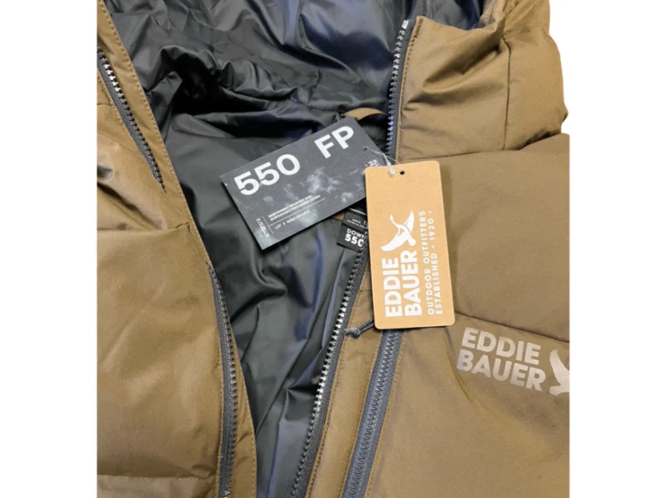 Eddie Bauer Eddie Bauer Mens Puffer Parka Jacket 550 Fill Tall Large Size US L / EU 52-54 / 3 - 5 Thumbnail