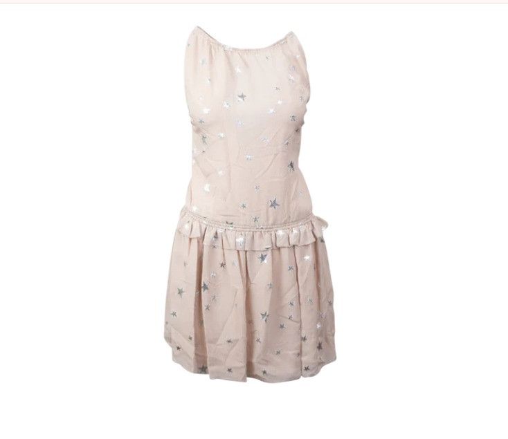 Amiri o1y0425 Mini Dress in Blush Size S / US 4 / IT 40 - 1 Thumbnail
