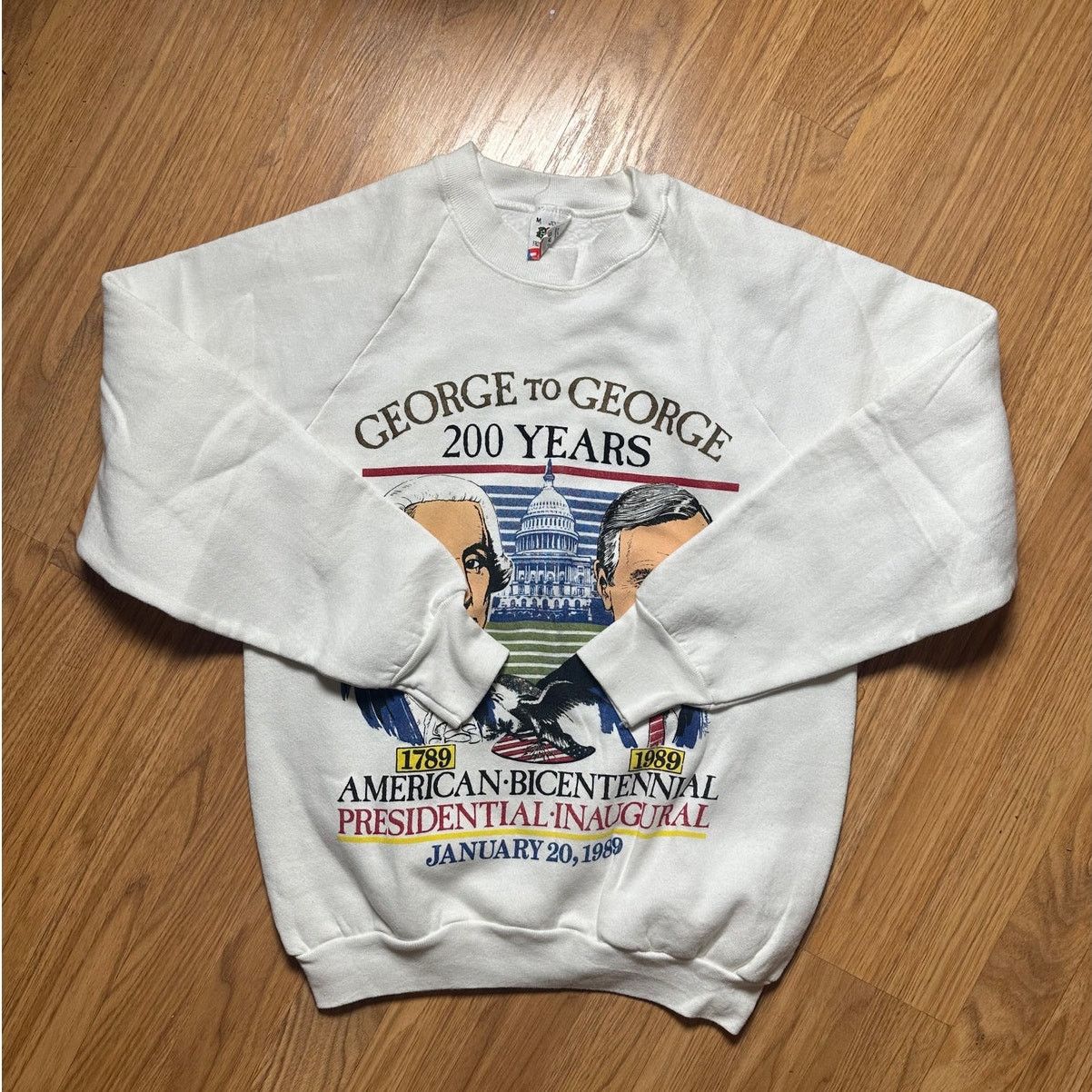 Fruit Of The Loom Vintage 1989 Fruit of the Loom Medium Single Stitch Crewneck Size US M / EU 48-50 / 2 - 1 Thumbnail