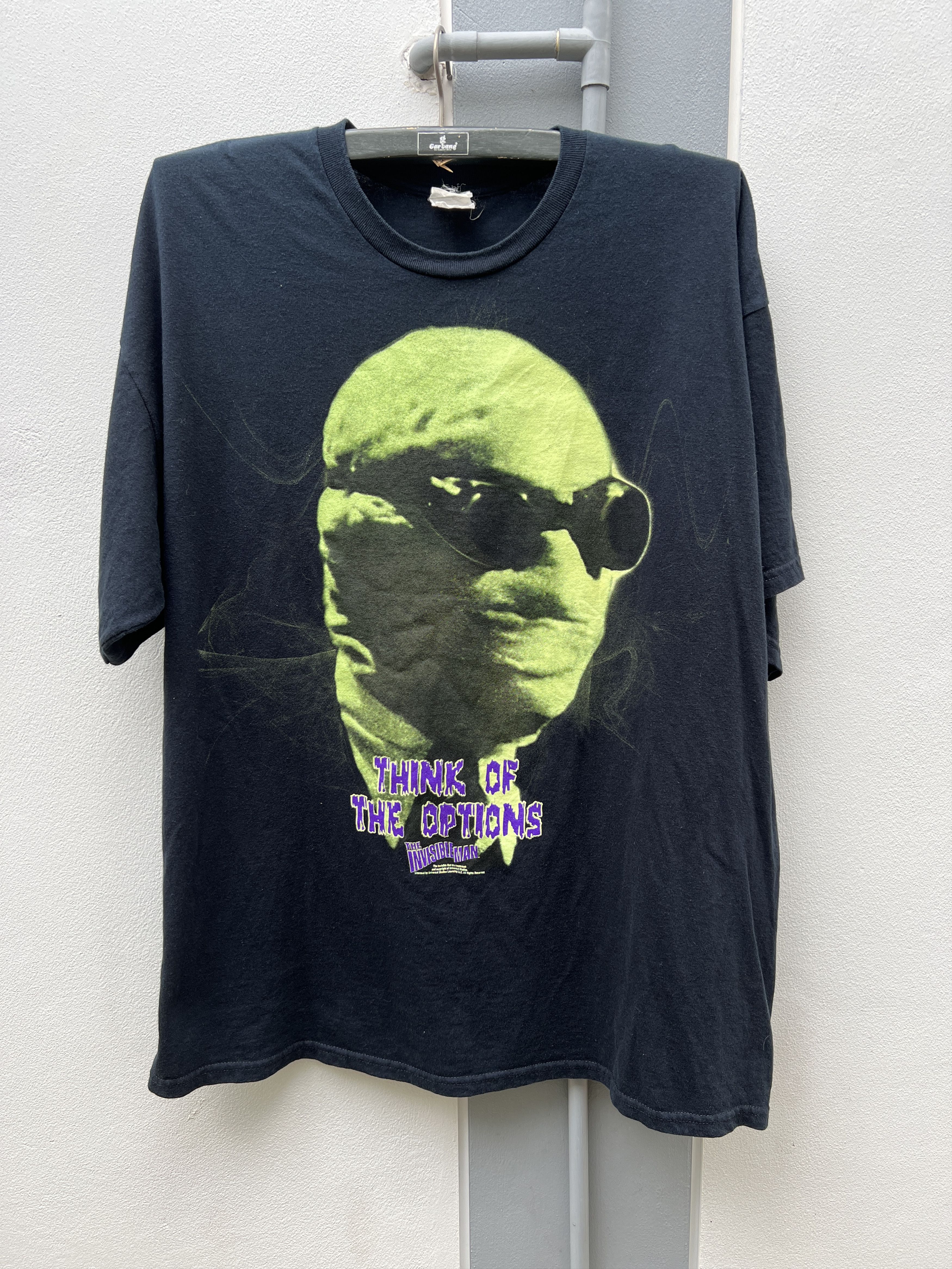 Expert Horror Vintage Y2K The Invisible Man Sci-Fi Horror Movie Tee 2XL Size US XXL / EU 58 / 5 - 1 Thumbnail