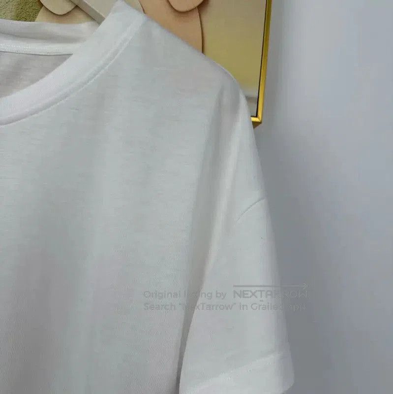 Loewe Loewe Summer White Cotton T-Shirt . Size M / US 6-8 / IT 42-44 - 5 Thumbnail