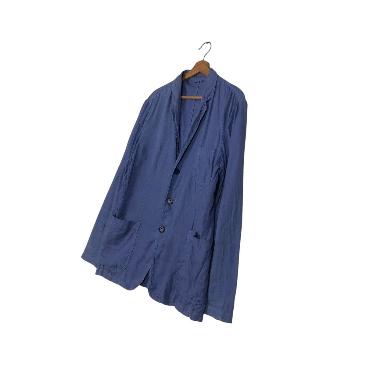 Aspesi 🔥VINTAGE CHORE JACKET RICH BLUE ASPESI MADE IN BULGARIA Size US L / EU 52-54 / 3 - 4 Thumbnail