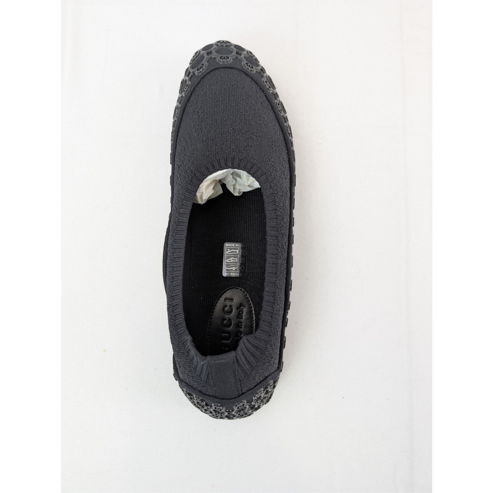 Gucci o1rshd1 Elastic Fabric slip-ons Shoes in Black Size US 10 / EU 43 - 16 Thumbnail