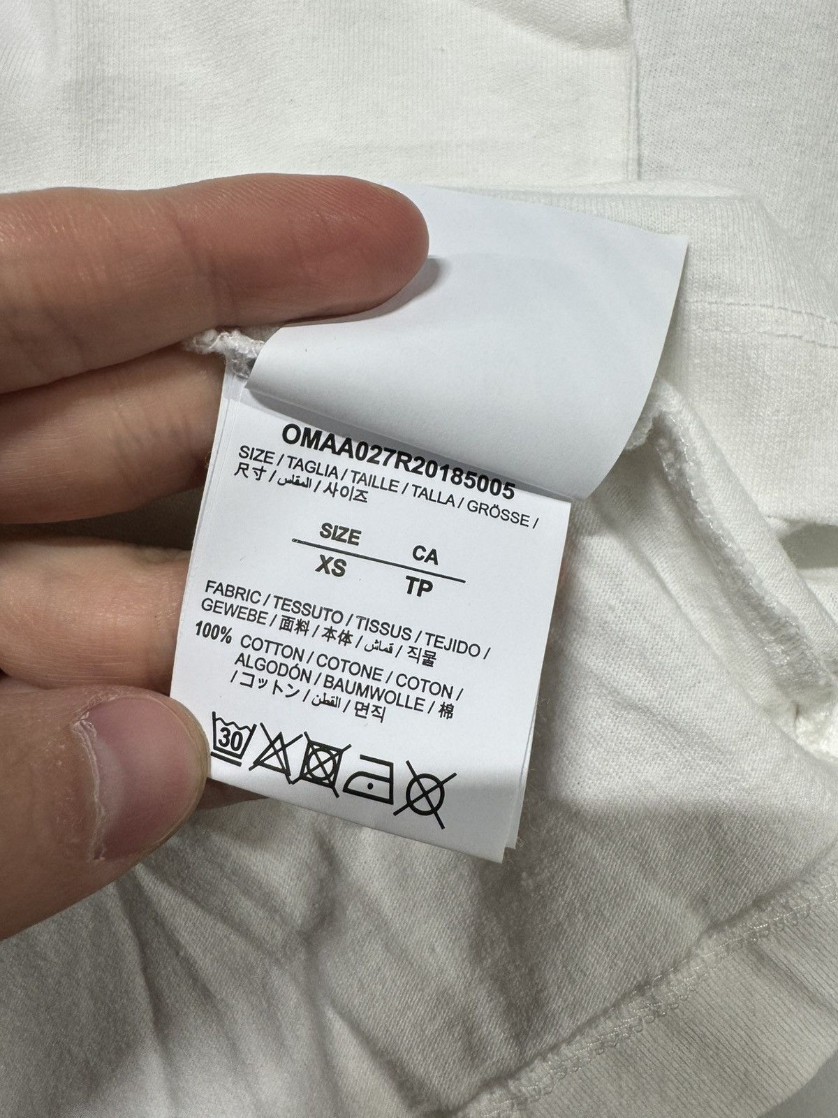 Off-White Off-White Dripping Arrow T-Shirt NEW 500$ Size US XS / EU 42 / 0 - 6 Thumbnail