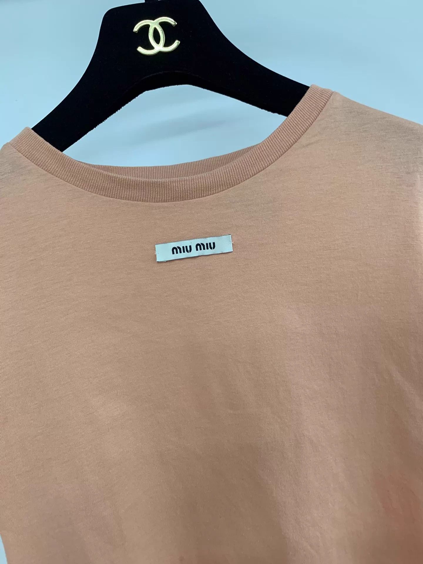 Miu Miu MIU MIU Pink Short-Sleeve Tee M New Size M / US 6-8 / IT 42-44 - 2 Thumbnail