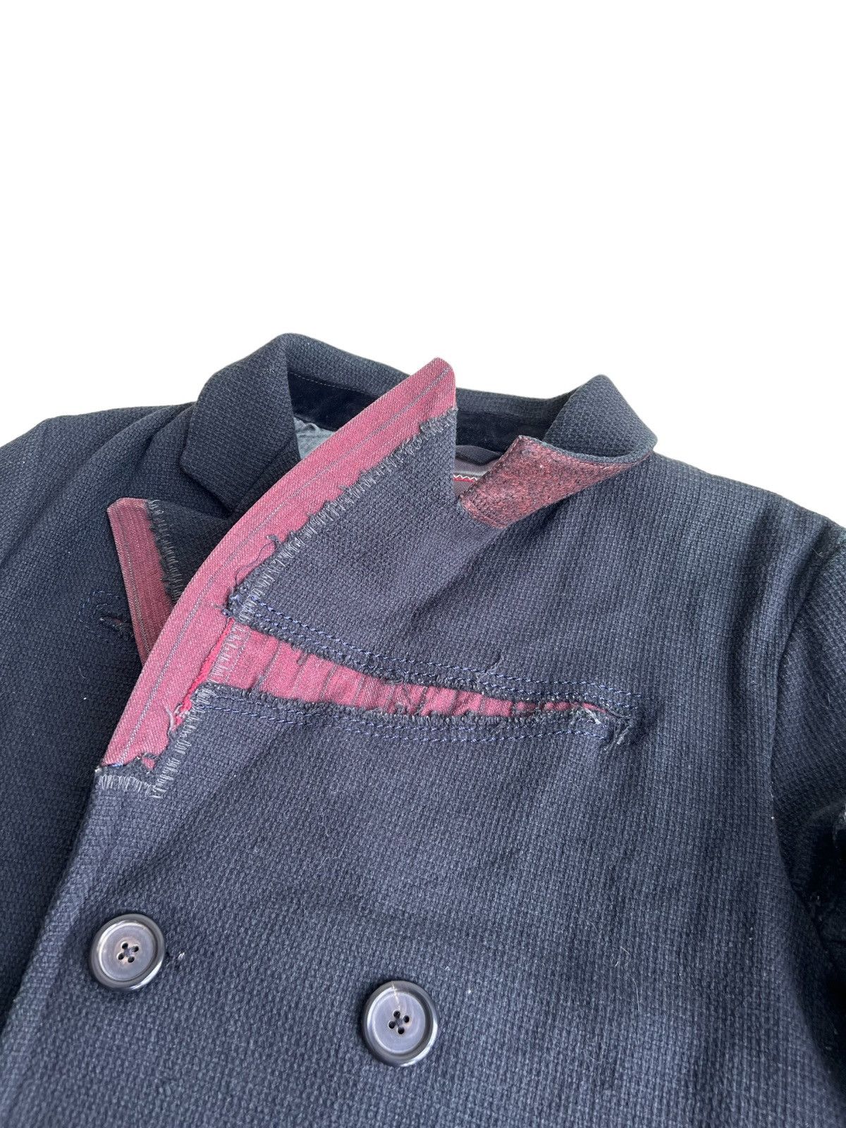 If Six Was Nine 1990s MFG Overprinted Witch Double Breast Biker Jacket Size US M / EU 48-50 / 2 - 13 Thumbnail