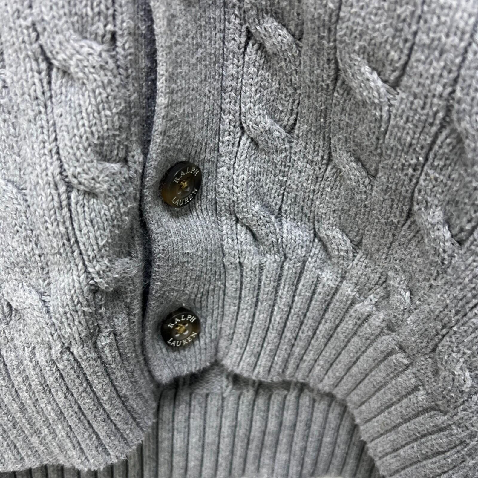 Polo Ralph Lauren Vintage Polo Ralph Lauren Cardigan Youth Medium Pony Size L / US 10 / IT 46 - 5 Thumbnail