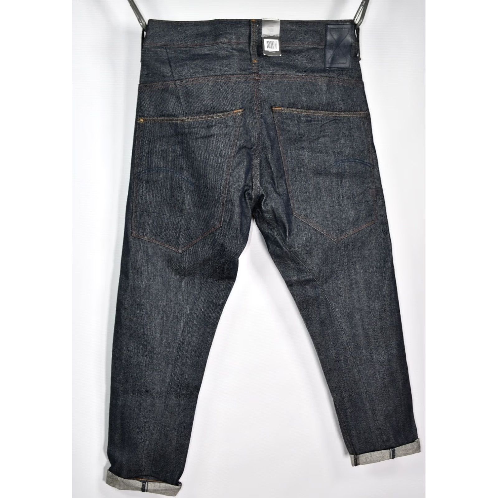 G-Star G-Star Raw Red Listing 3301 Low Tapered Firro Stretch Denim Jeans W30/L32 Men Regular XS? Size US 30 / EU 46 - 2 Thumbnail