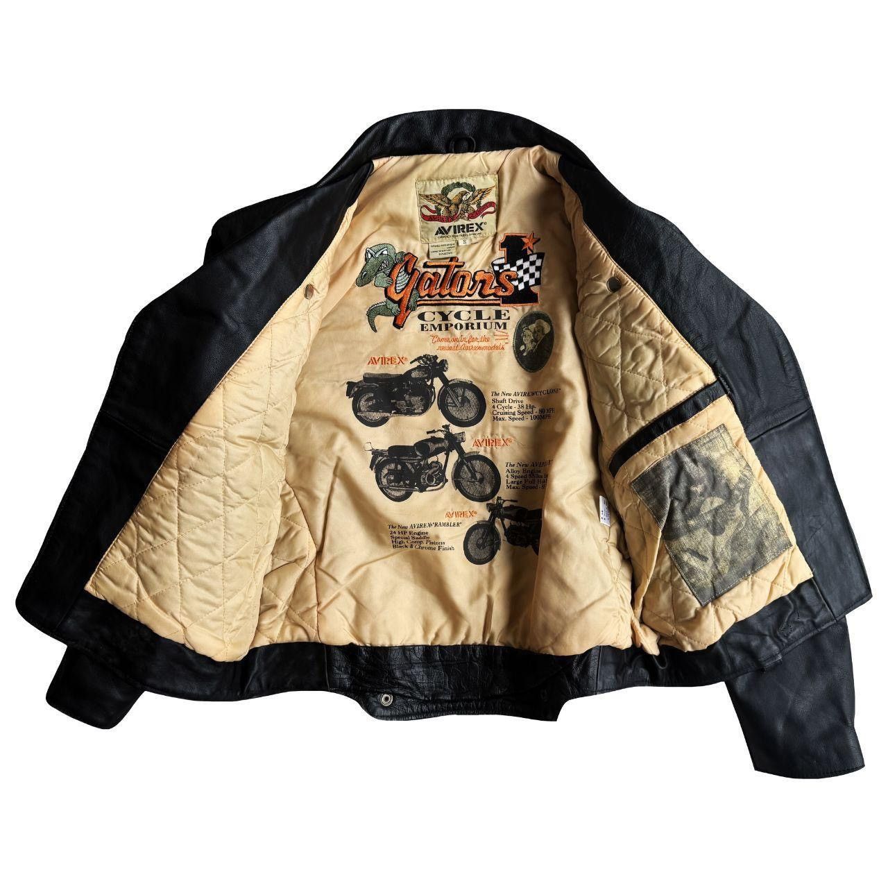 Avirex Avirex Leather Biker Jacket Size US S / EU 44-46 / 1 - 8 Thumbnail