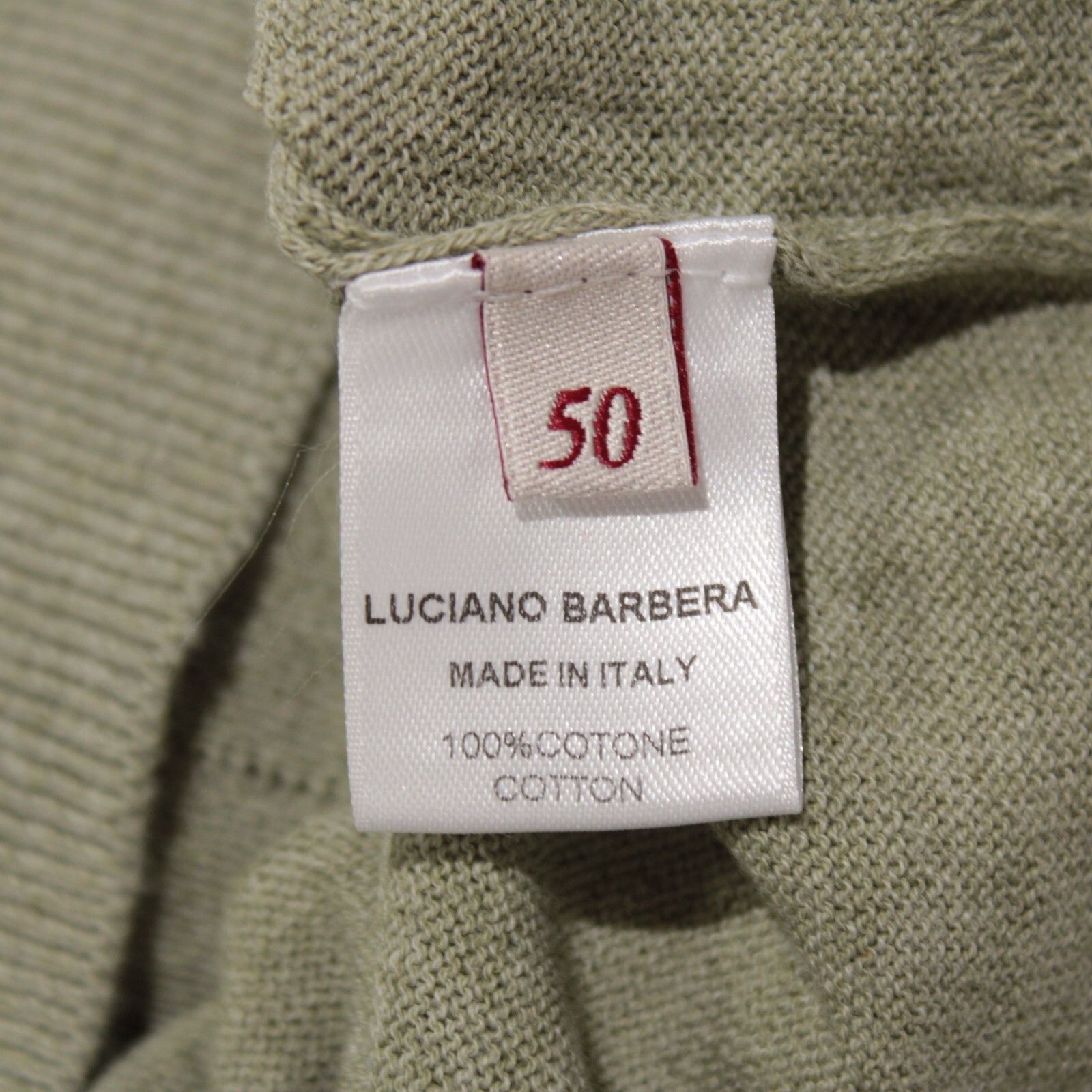 Luciano Barbera Luciano Barbera Sweater Size US M in Green Size US M / EU 48-50 / 2 - 8 Thumbnail