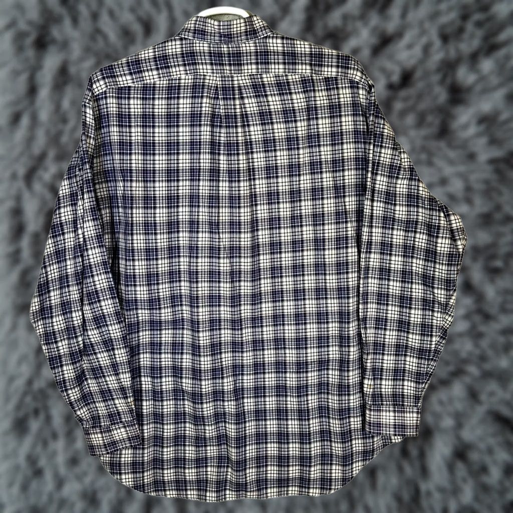 Ralph Lauren Ralph Lauren Blake Button-Down Shirt XL Blue Plaid Cotton Long Sleeve Button-Up Mens Regular Fit Size US XL / EU 56 / 4 - 1 Thumbnail