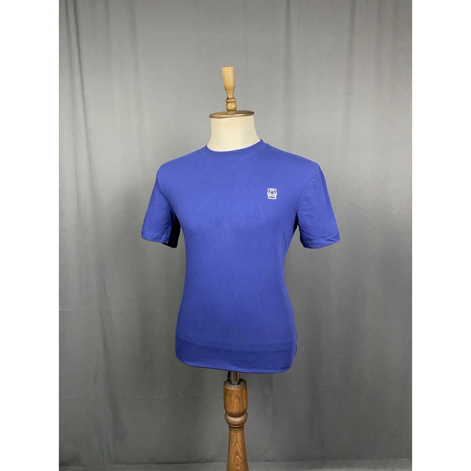 Alexander McQueen Alexander McQueen Small Logo Men's Blue T-Shirt Size L Size US L / EU 52-54 / 3 - 4 Thumbnail