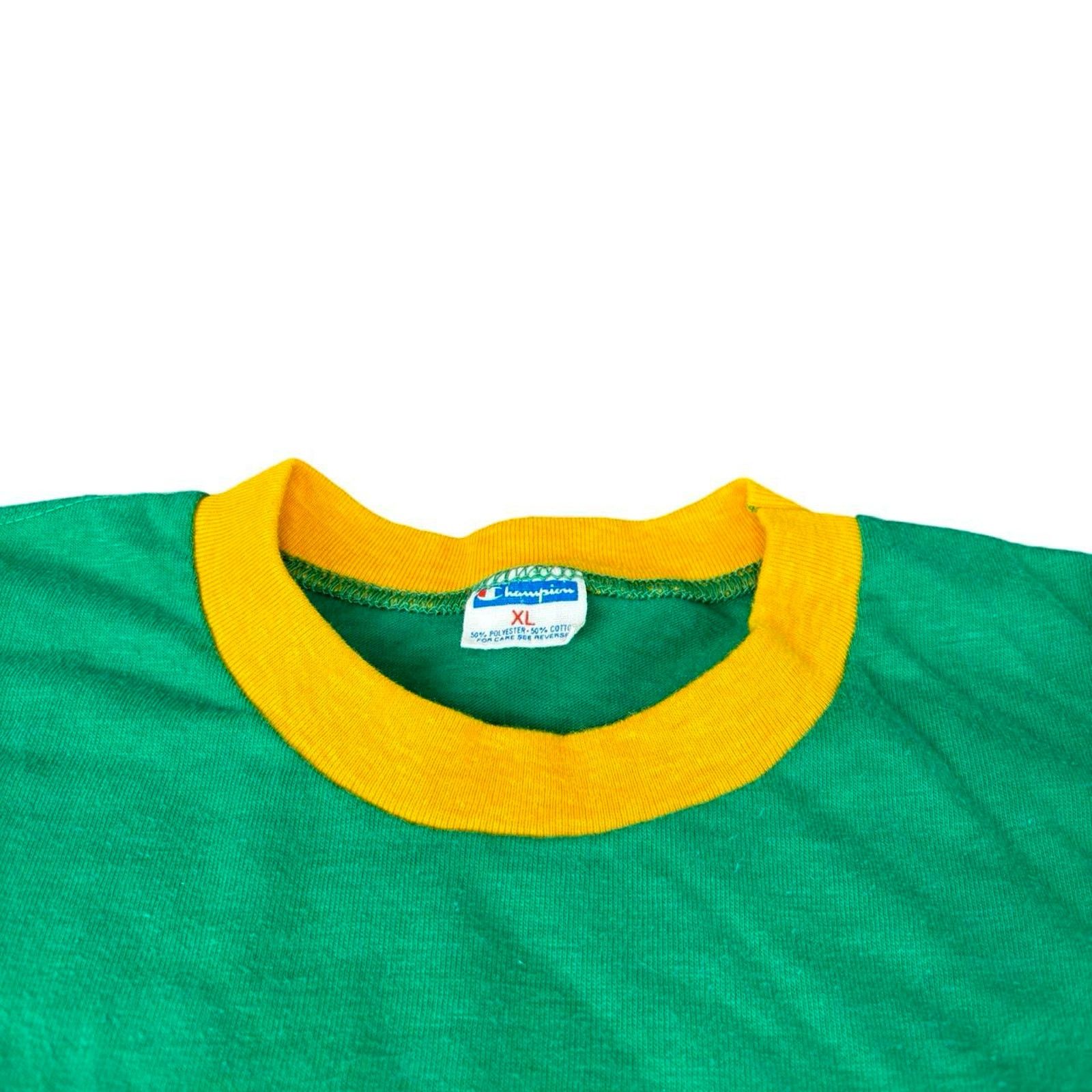 Champion × Russell Athletic × Vintage 70s Champion Single Stitch T-shirt Size US XL / EU 56 / 4 - 2 Thumbnail