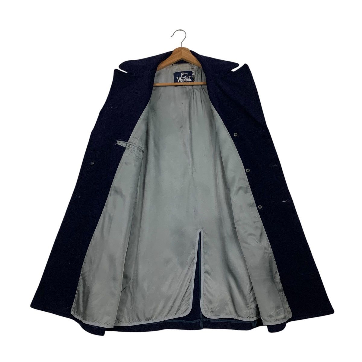 Woolrich Woolen Mills 80’s WOOLRICH Made in Usa Double Breast Wool Coat #2324-C104 Size US M / EU 48-50 / 2 - 11 Thumbnail
