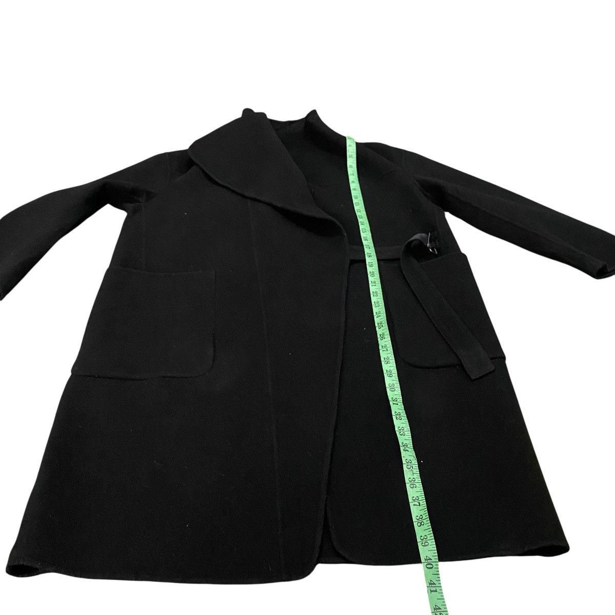 Jil Sander × Uniqlo Jil Sander X Japanese Brand Wool Blend Collarless Coat Size L / US 10 / IT 46 - 16 Thumbnail