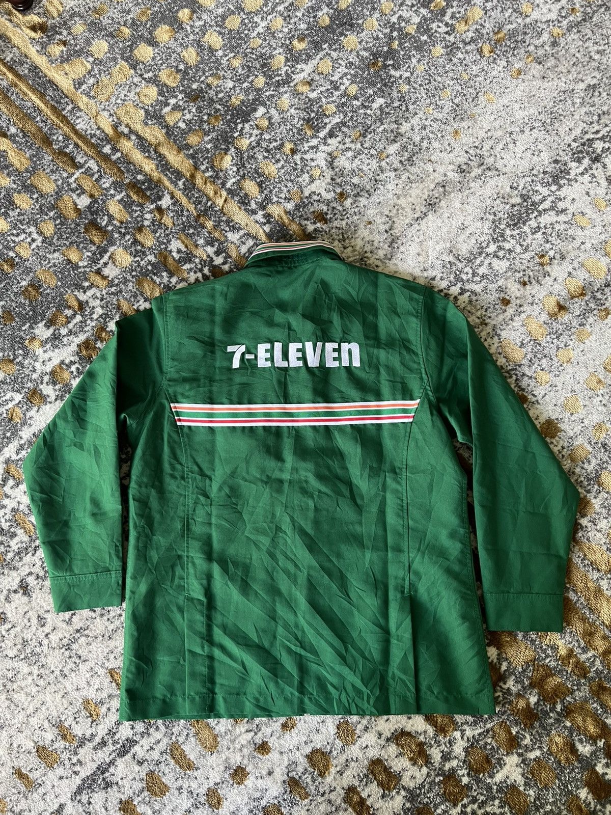 Japanese Brand × Vintage Vintage 7- Eleven staff workers uniform shirts Size US M / EU 48-50 / 2 - 9 Thumbnail