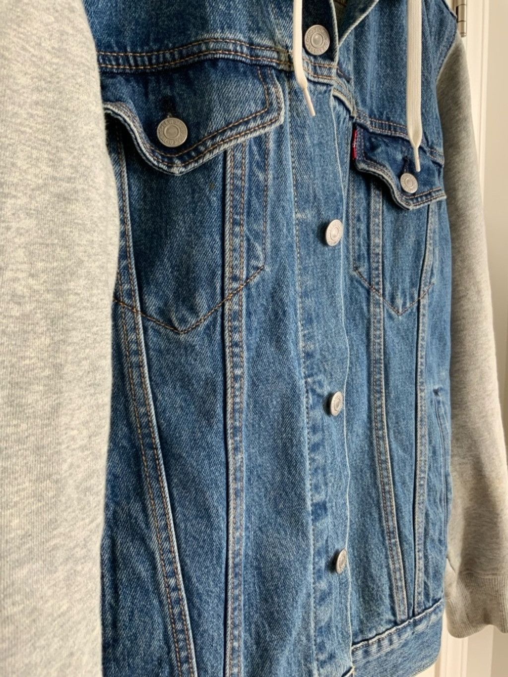 Levi's UNISEX Levi's Denim Jacket Size M Blue & Gray Size US M / EU 48-50 / 2 - 4 Thumbnail