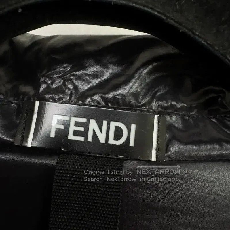 Fendi Fendi Quilted Black Women's Down Jacket . Size S / US 4 / IT 40 - 3 Thumbnail