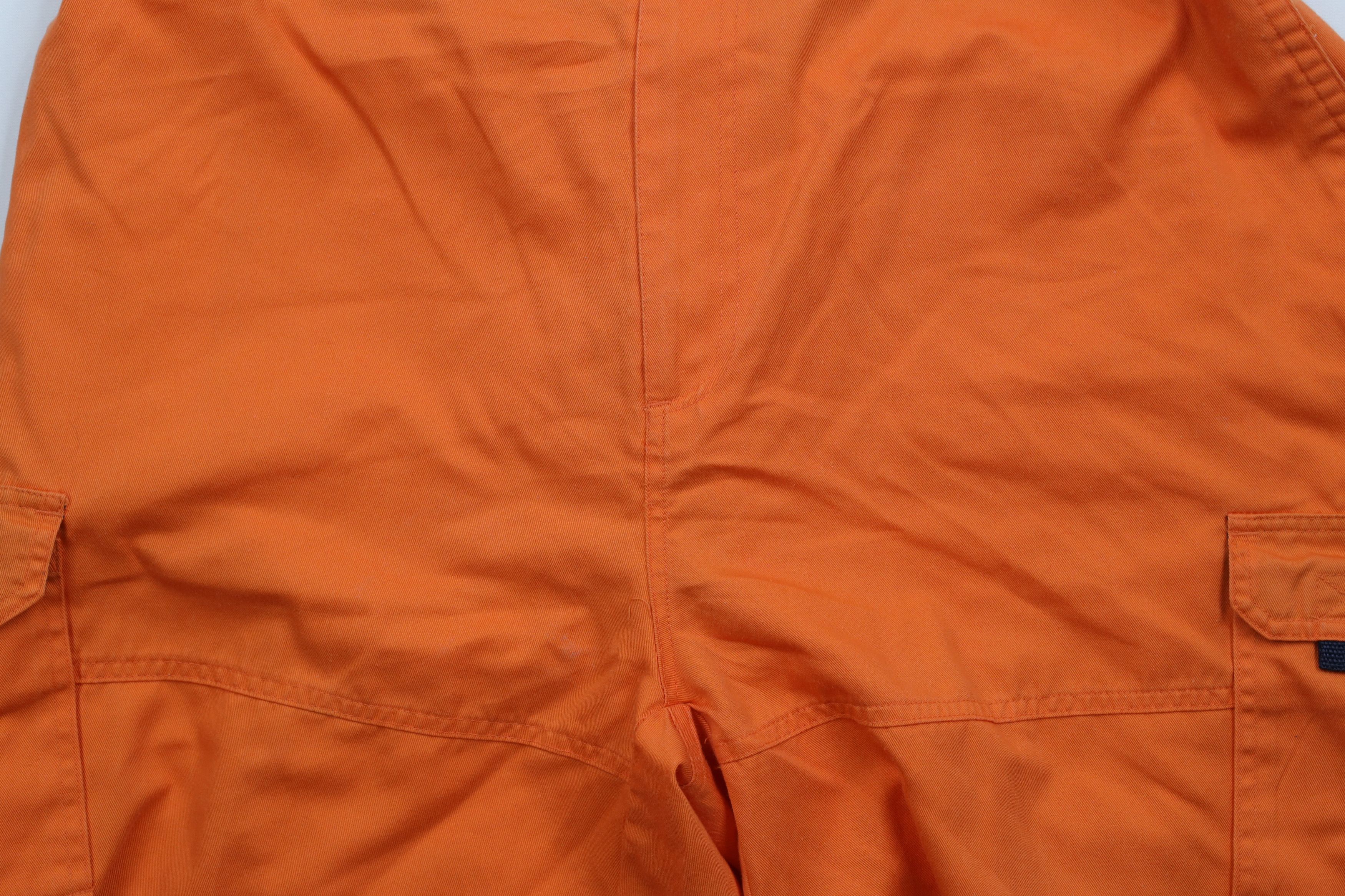 Vintage Vintage 90s Streetwear Relaxed Fit Above Knee Cargo Shorts Size US 40 / EU 56 - 3 Thumbnail