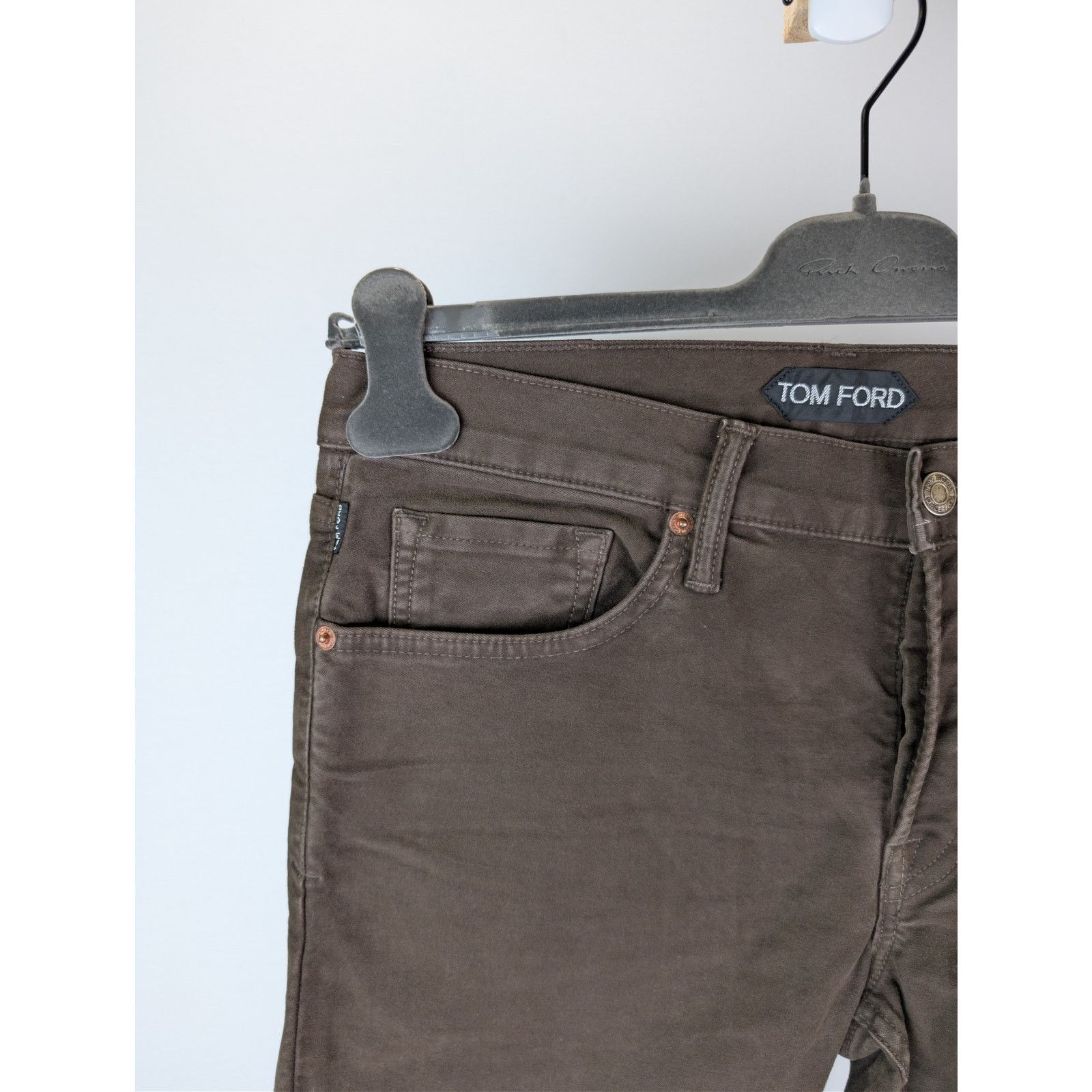Tom Ford o1rshd1 Slim-Fit Denim Jeans in Brown 32 Size US 32 / EU 48 - 6 Thumbnail