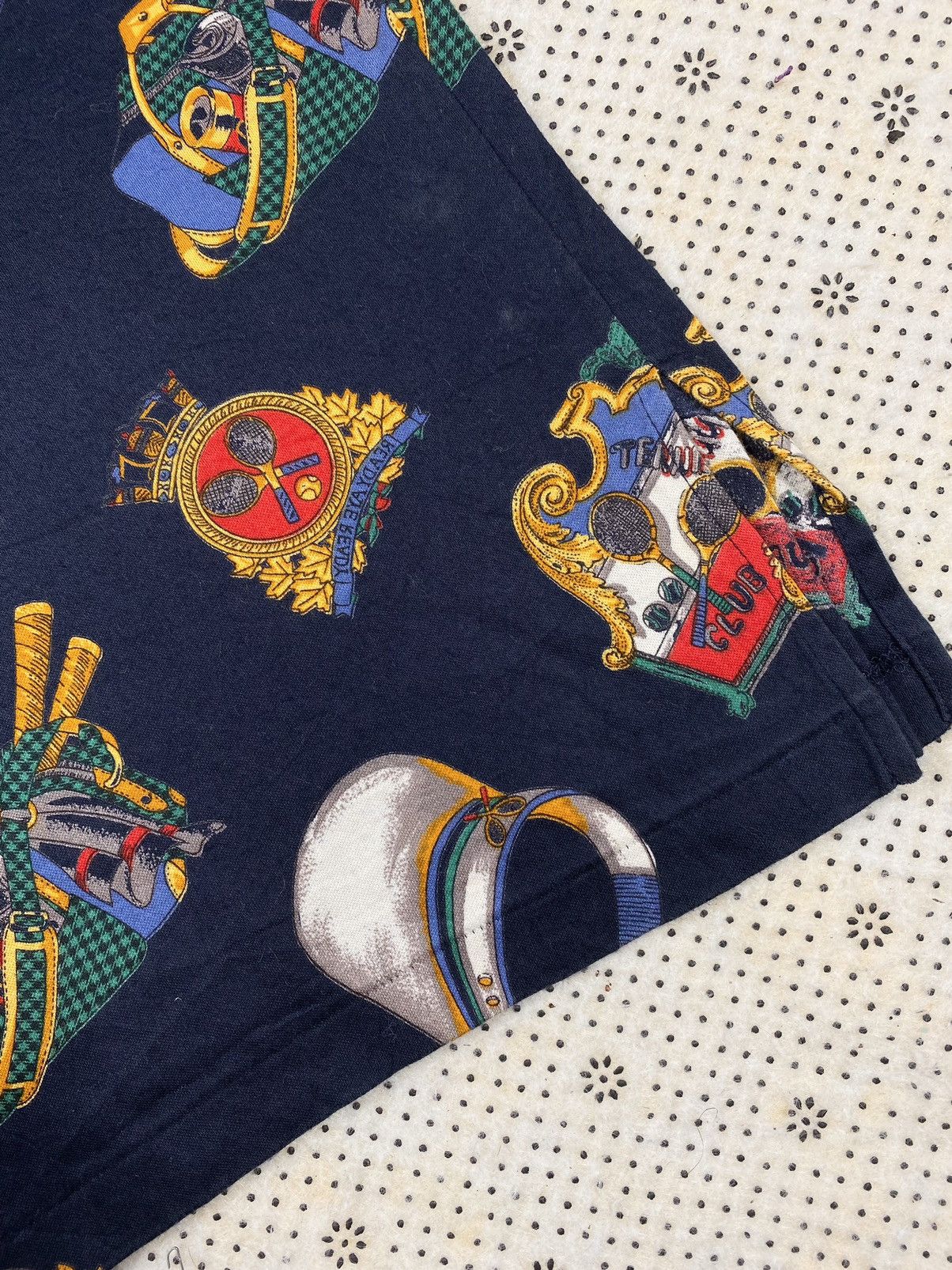 Vintage Vintage 80s Tennis Stuff Fullprint By Charlton Jolly Size US S / EU 44-46 / 1 - 6 Thumbnail