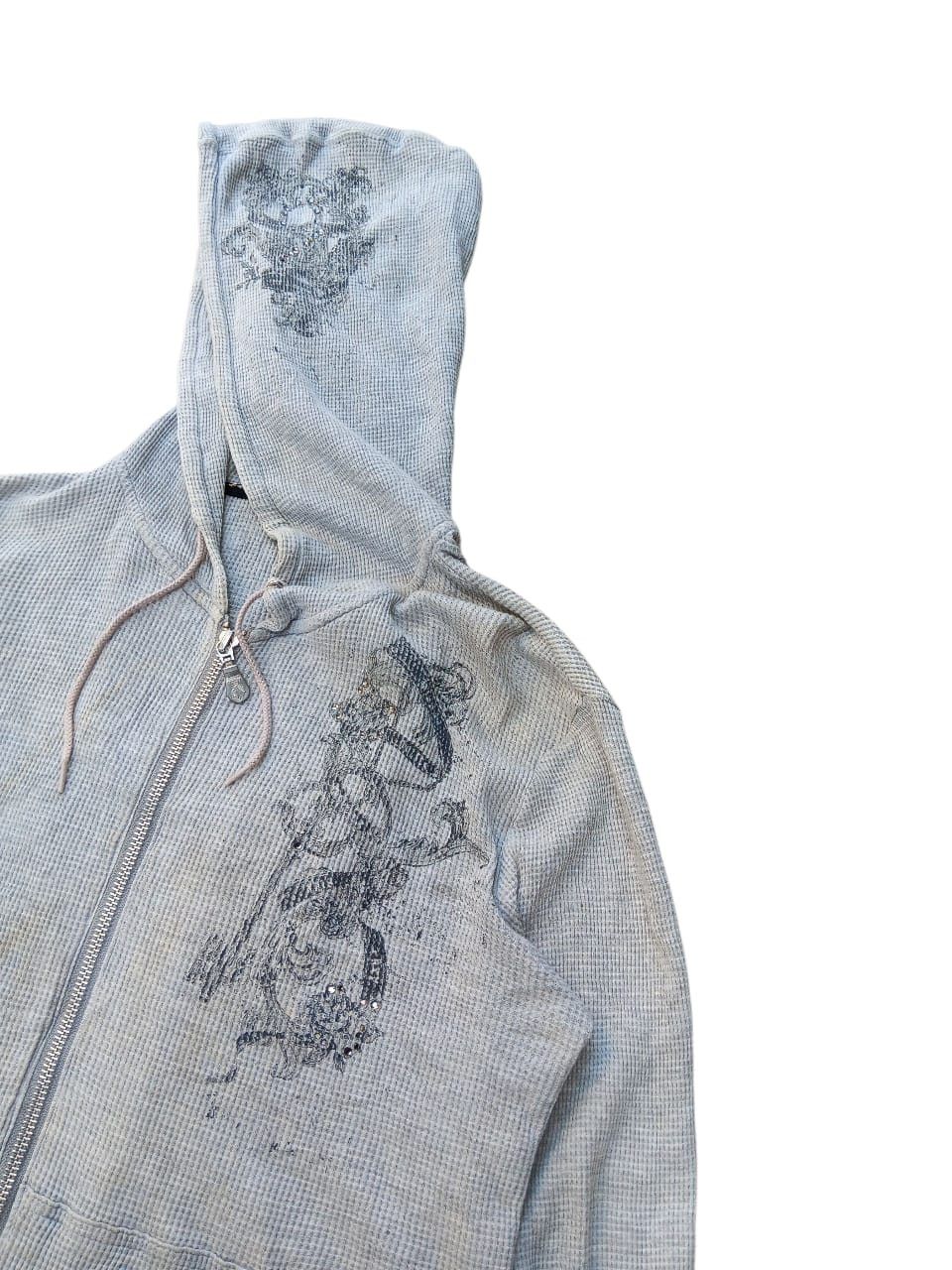 Tornado Mart TORNADO MART tribal tattoo zip hoodie Size US M / EU 48-50 / 2 - 2 Thumbnail