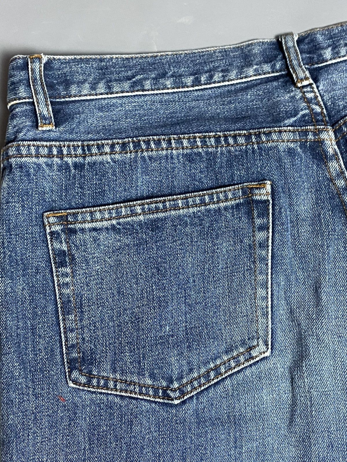A.P.C. A.P.C. Jean Sailor Denim Blue Jeans Size 32 Wide Leg Cropped Size 32" / US 10 / IT 46 - 14 Thumbnail
