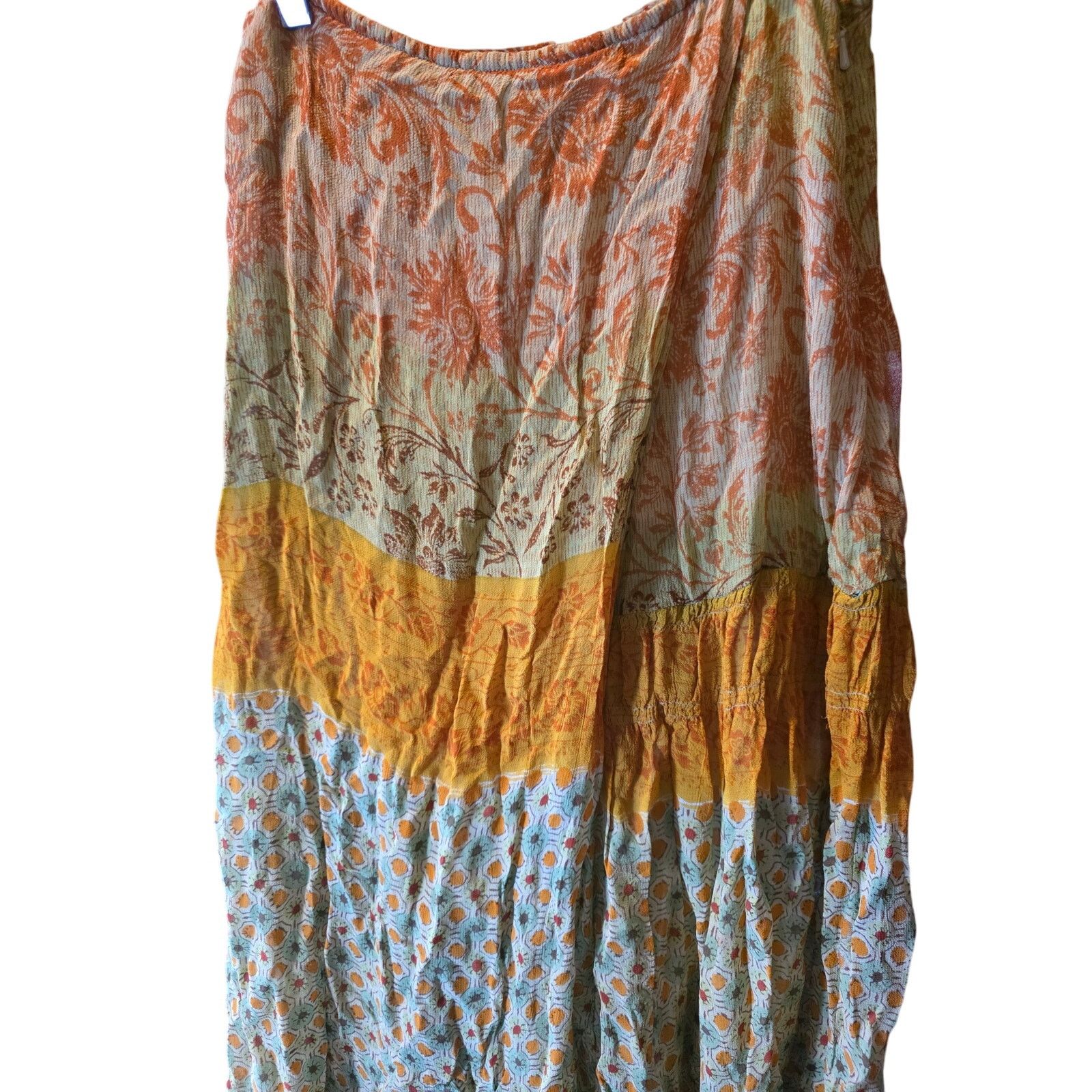 Anthropologie Moth Anthropologie Cottage Core Full Length Skirt 4 Womens Size 27" / US 4 / IT 40 - 2 Thumbnail