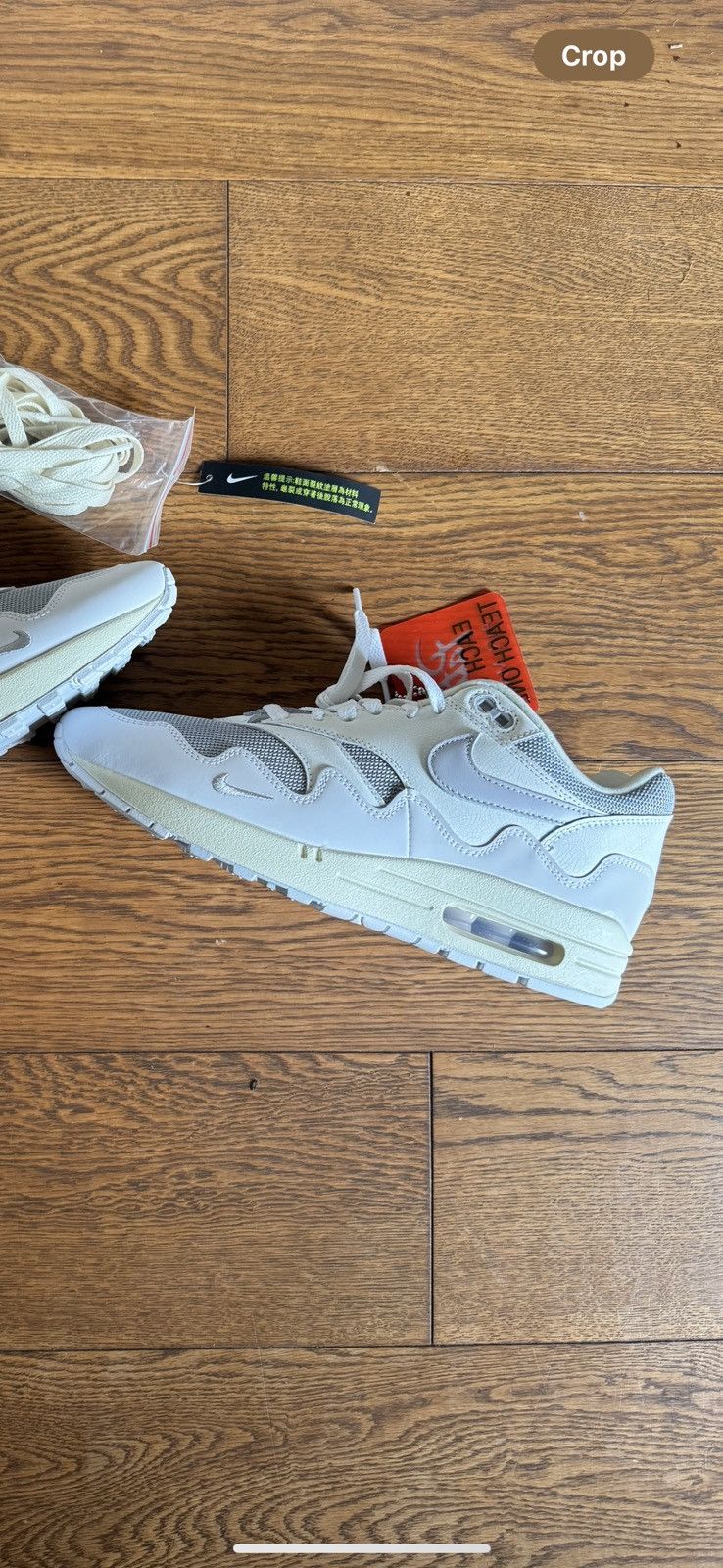 Nike × Patta Air Max 1 x Patta White Size US 9.5 / EU 42-43 - 7 Thumbnail
