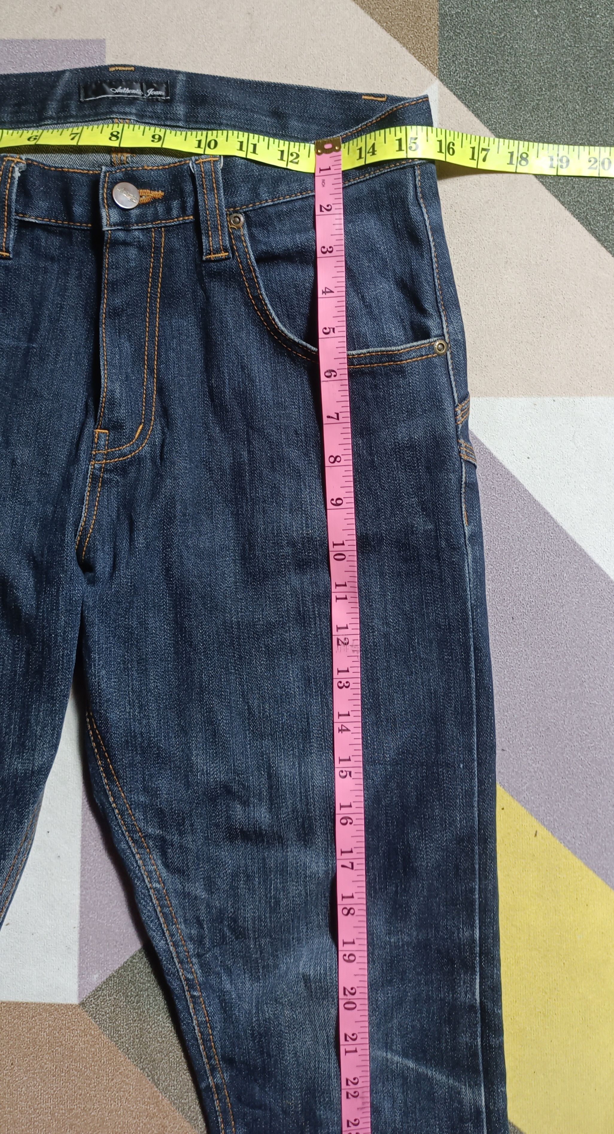 Japanese Brand Authentic Jean Dictator Transistor Travis Scott Style Size US 31 - 17 Thumbnail