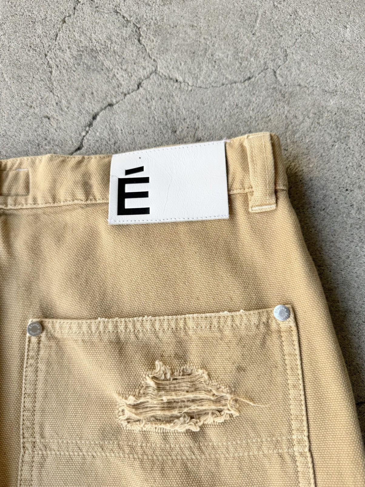 Etudes Etudes Studio 25SS Distressed Loose Carpenter Pants Size US 30 / EU 46 - 9 Thumbnail