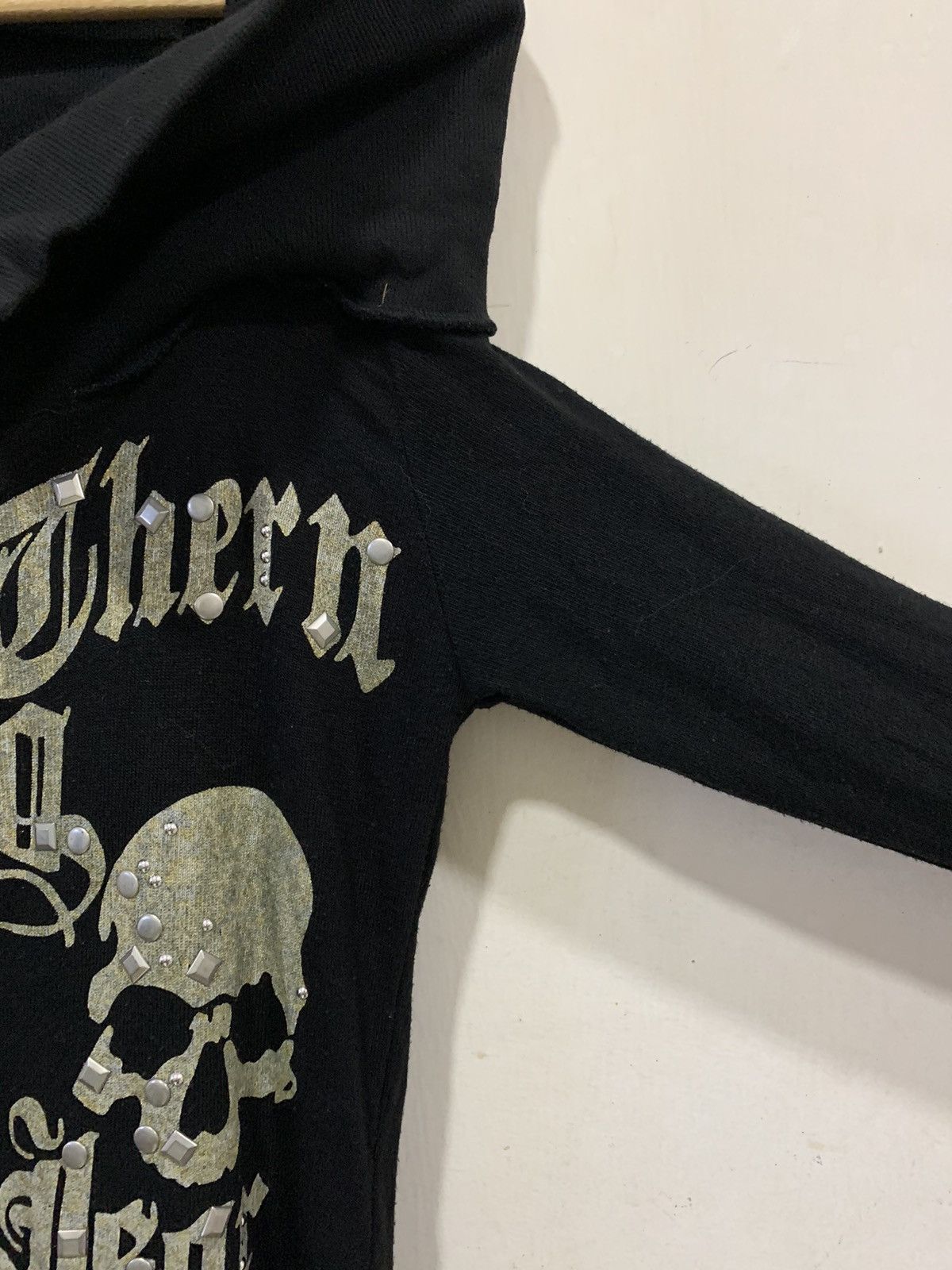 If Six Was Nine Grunge Punk Styled Gothic LongSleeve Sweat Size L / US 10 / IT 46 - 3 Thumbnail