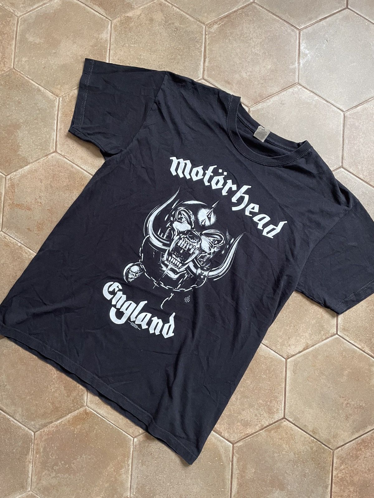 Band Tees × Vintage VINTAGE MOTÖRHEAD ENGLAND ROCK SHIRT Size US M / EU 48-50 / 2 - 2 Thumbnail