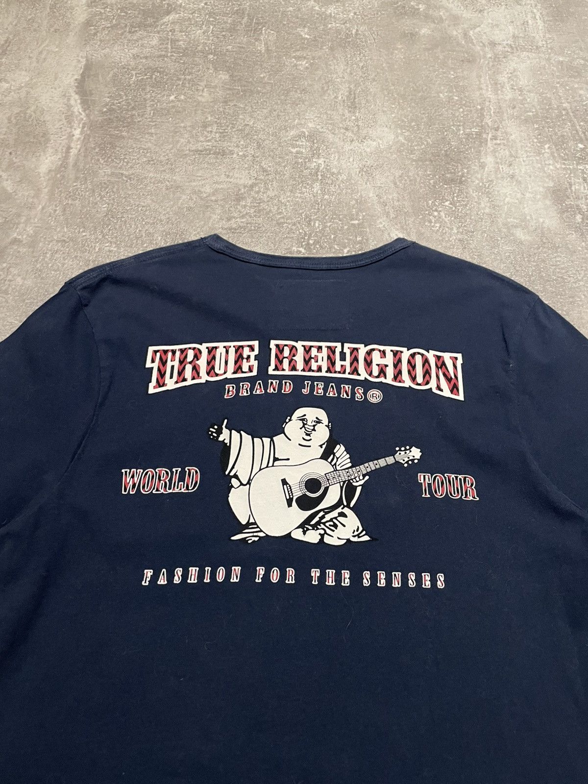 Other Vintage True Religion Big Logo Buddha T-Shirt Size US L / EU 52-54 / 3 - 13 Thumbnail