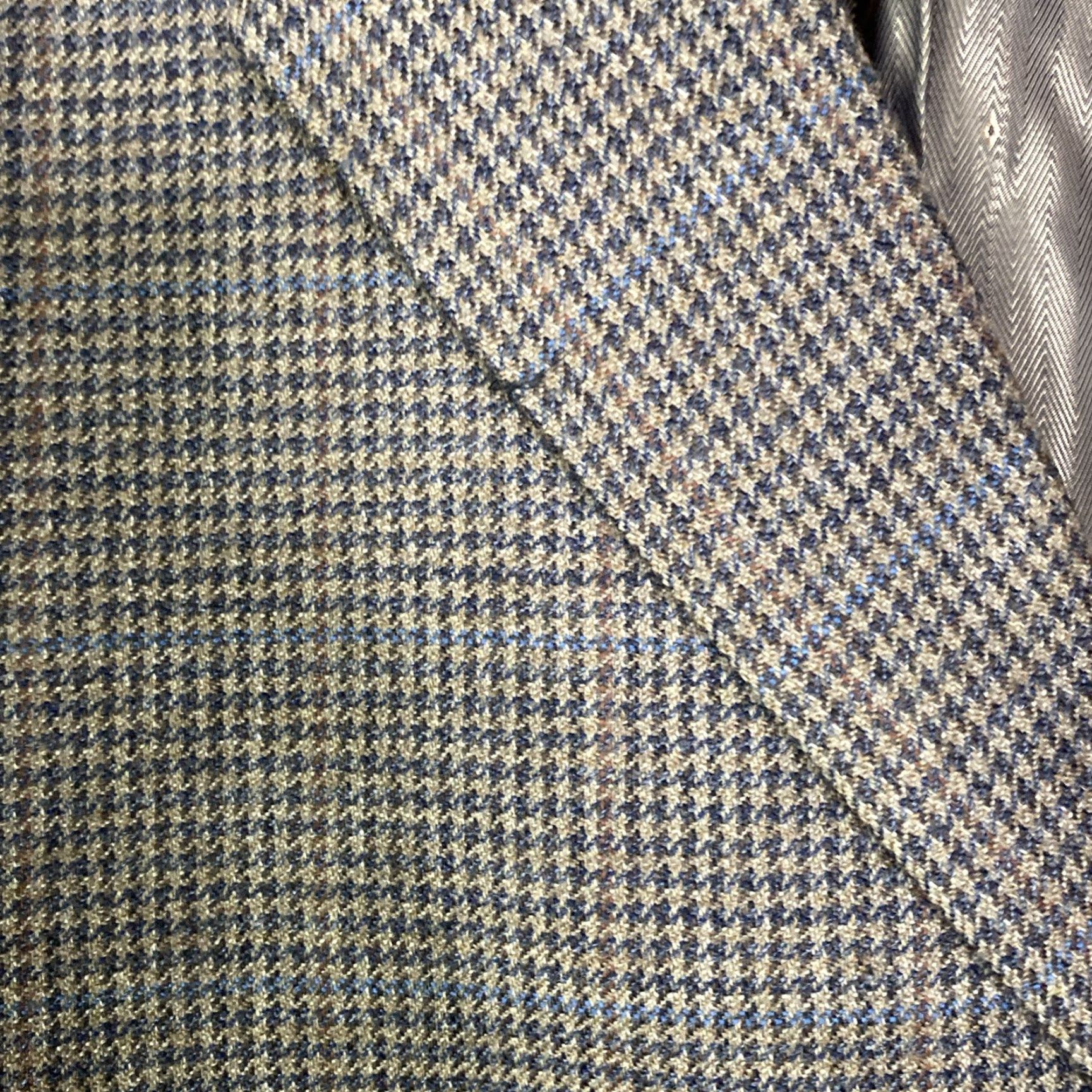 Joseph Joseph & Feiss Blazer Mens 50 Brown Lambswool Wool Sport Coat Jacket Size 50R - 5 Thumbnail