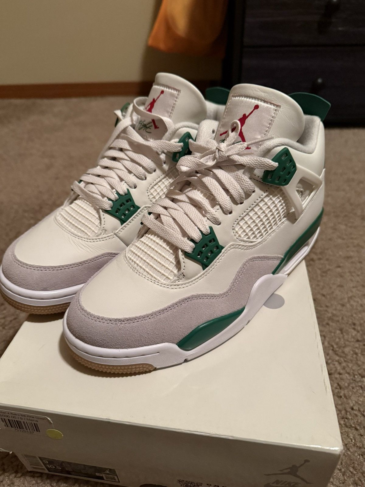 Jordan Brand Jordan 4 x Sb Pine Green Size US 9 / EU 42 - 3 Thumbnail