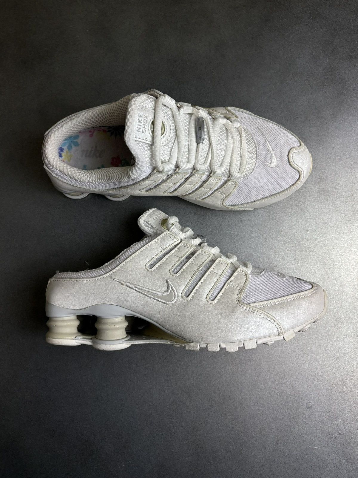 Nike × Vintage 2005 Nike Shox NZ Mule Vintage Slip On 312820-111 Martine Ro Size US 6 / IT 36 - 2 Thumbnail