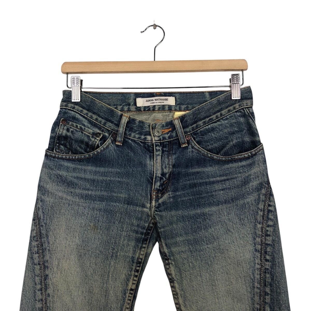 Comme des Garcons Junya Watanabe Comme Des Garcons Flare Work Denim Size 29" - 4 Thumbnail
