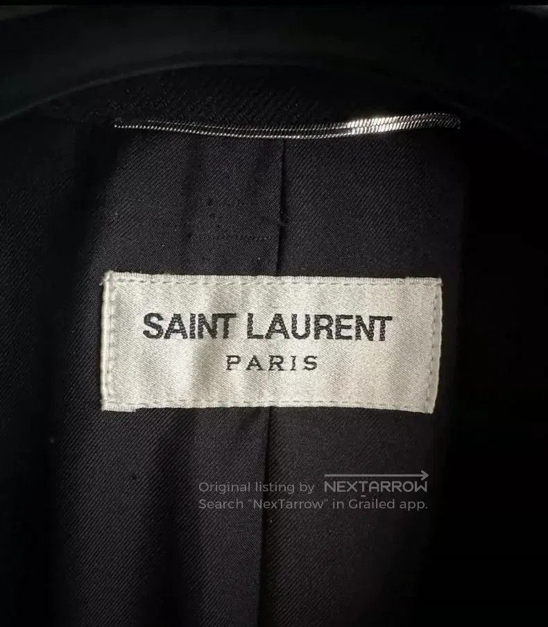 Saint Laurent Paris Saint Laurent Double-Breasted Blazer 48. Size US M / EU 48-50 / 2 - 3 Thumbnail