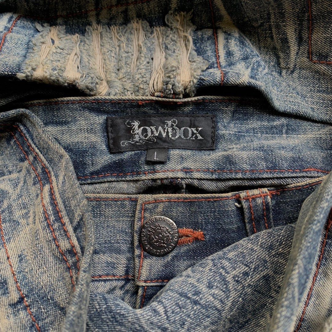 Beauty Beast × Hysteric Glamour × Japanese Brand Distressed denim lowbox japanese retropunk Size US 34 / EU 50 - 6 Thumbnail
