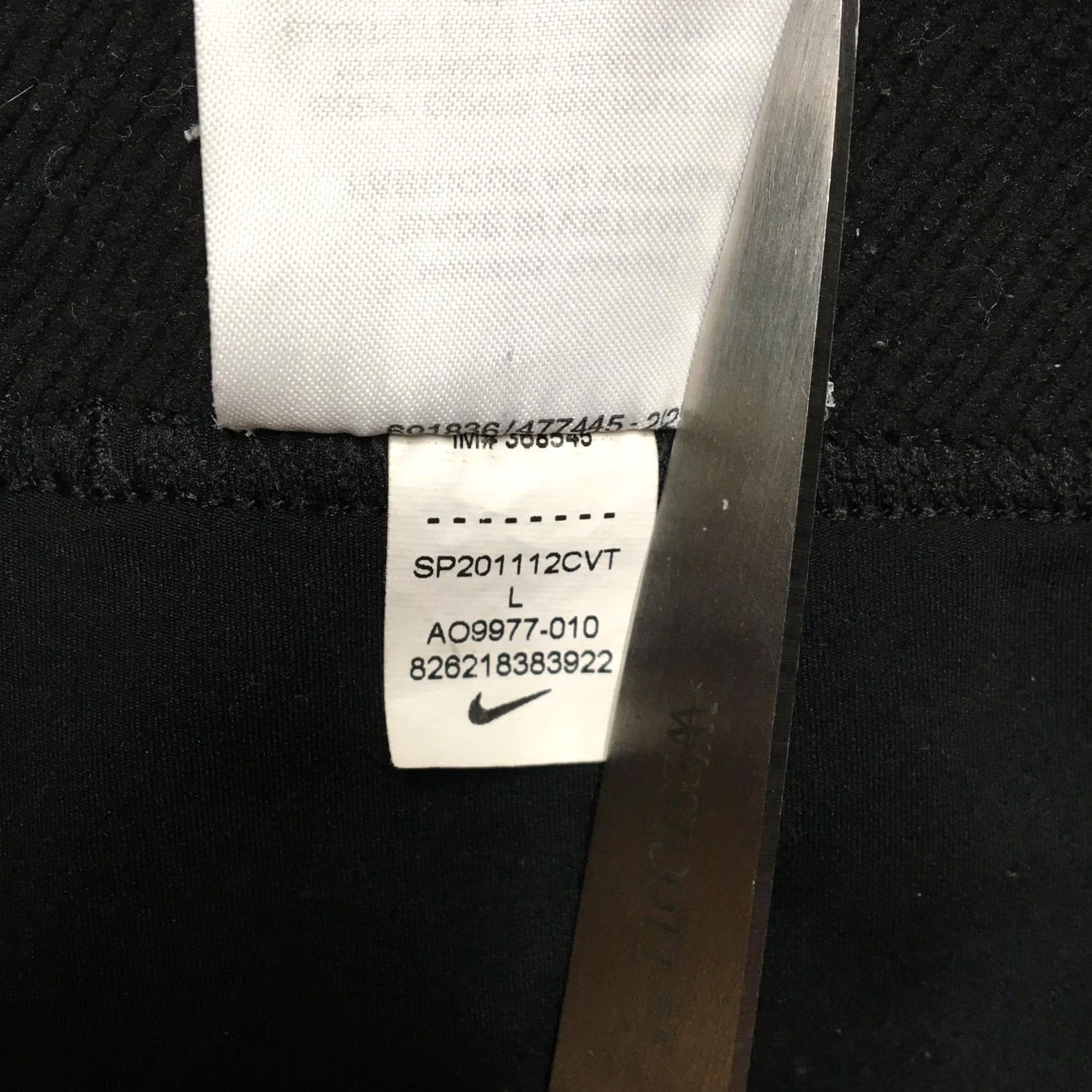 Nike Nike Pro Compression Shorts Womens L Black 3" Dri-FIT Training AO9977-010 Size 36" / US 14 / IT 50 - 6 Thumbnail