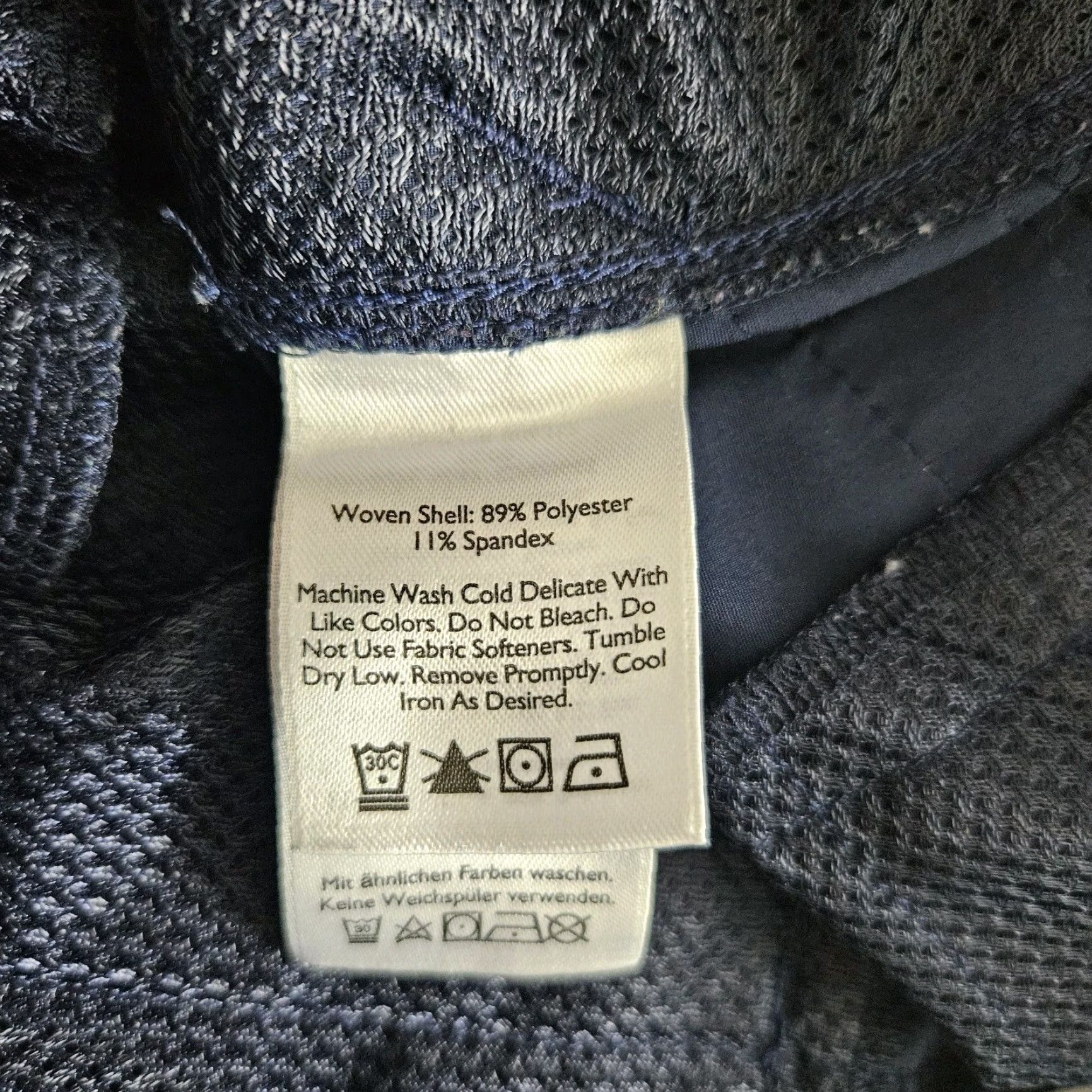 Eddie Bauer Eddie Bauer Womens Cropped Cargo Pants Sz 6 Blue Mid Rise Size 28" / US 6 / IT 42 - 6 Thumbnail