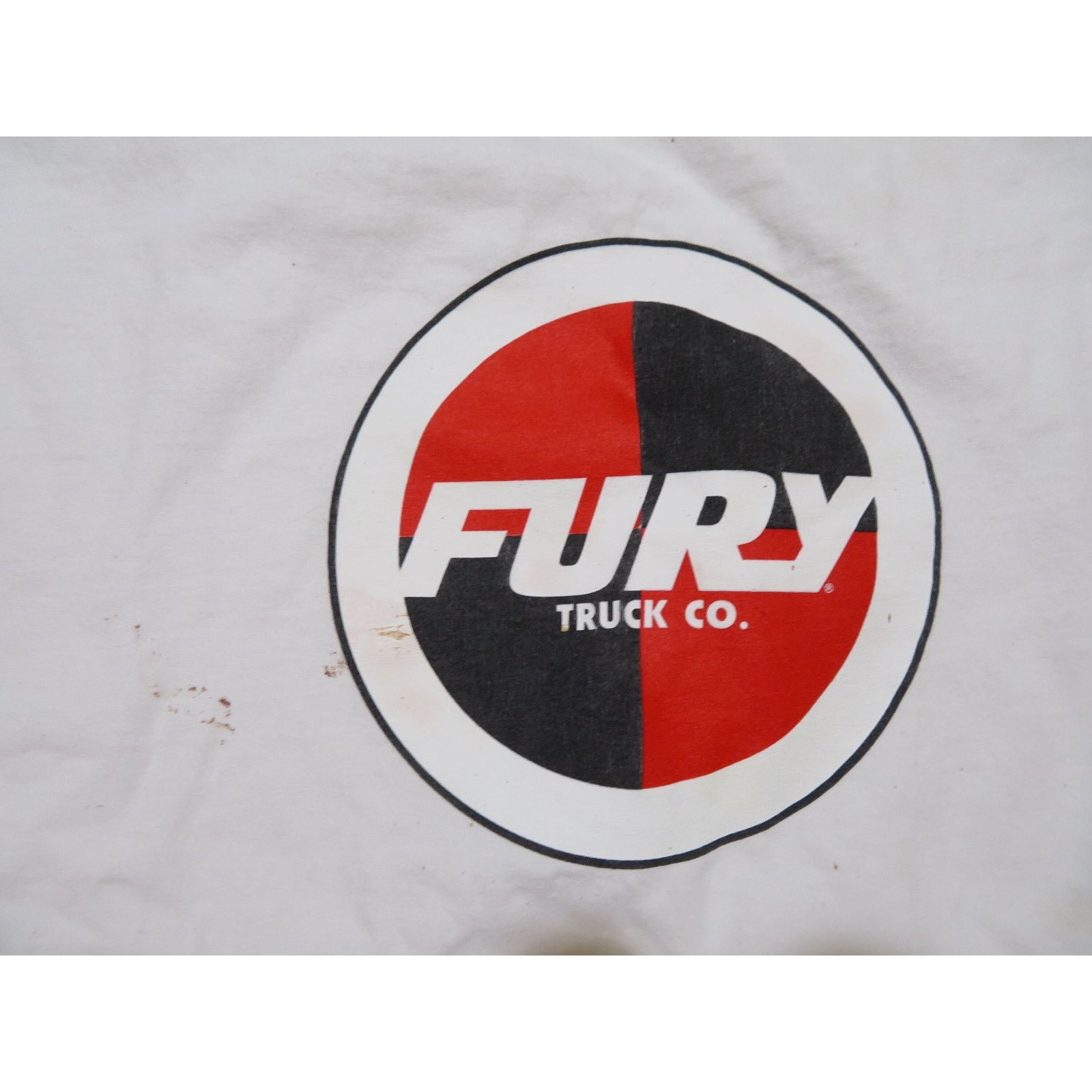 Other Fury Truck Company Skate Skater T-Shirt White Made USA Sz XL Size US XL / EU 56 / 4 - 4 Thumbnail