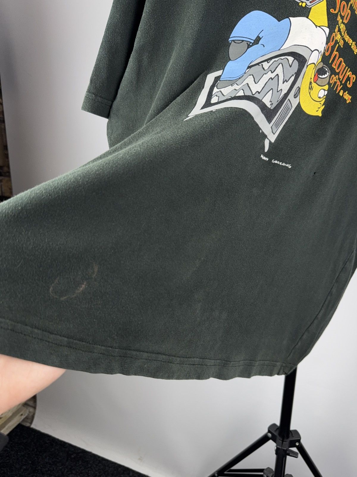 Cartoon Network × The Simpsons Vintage 00s The Simpsons Homer Promo 2001 Logo T-shirt Size US M / EU 48-50 / 2 - 6 Thumbnail