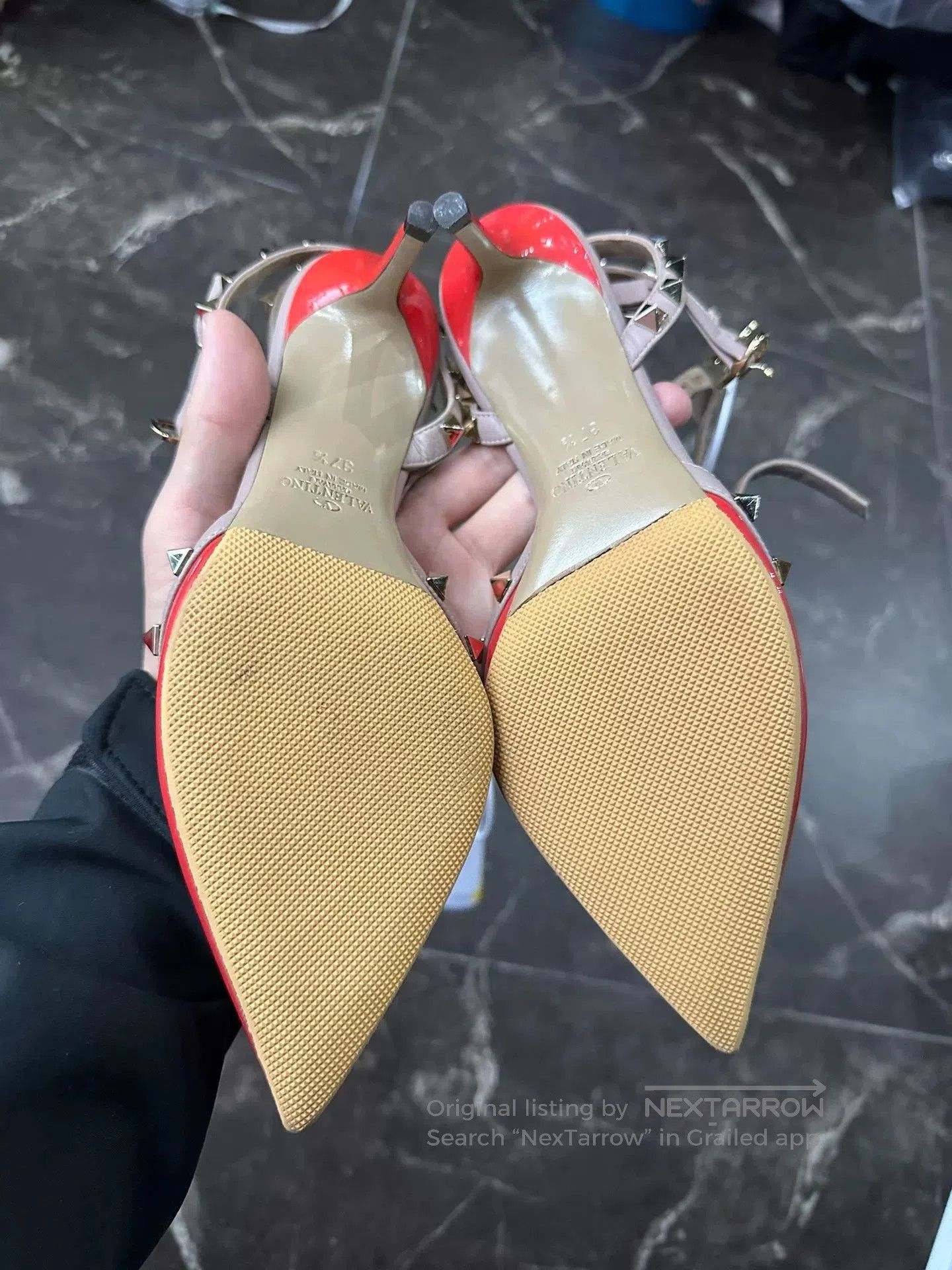 Valentino Valentino Women's Red High Heels. Size US 6.5 / IT 36.5 - 6 Thumbnail