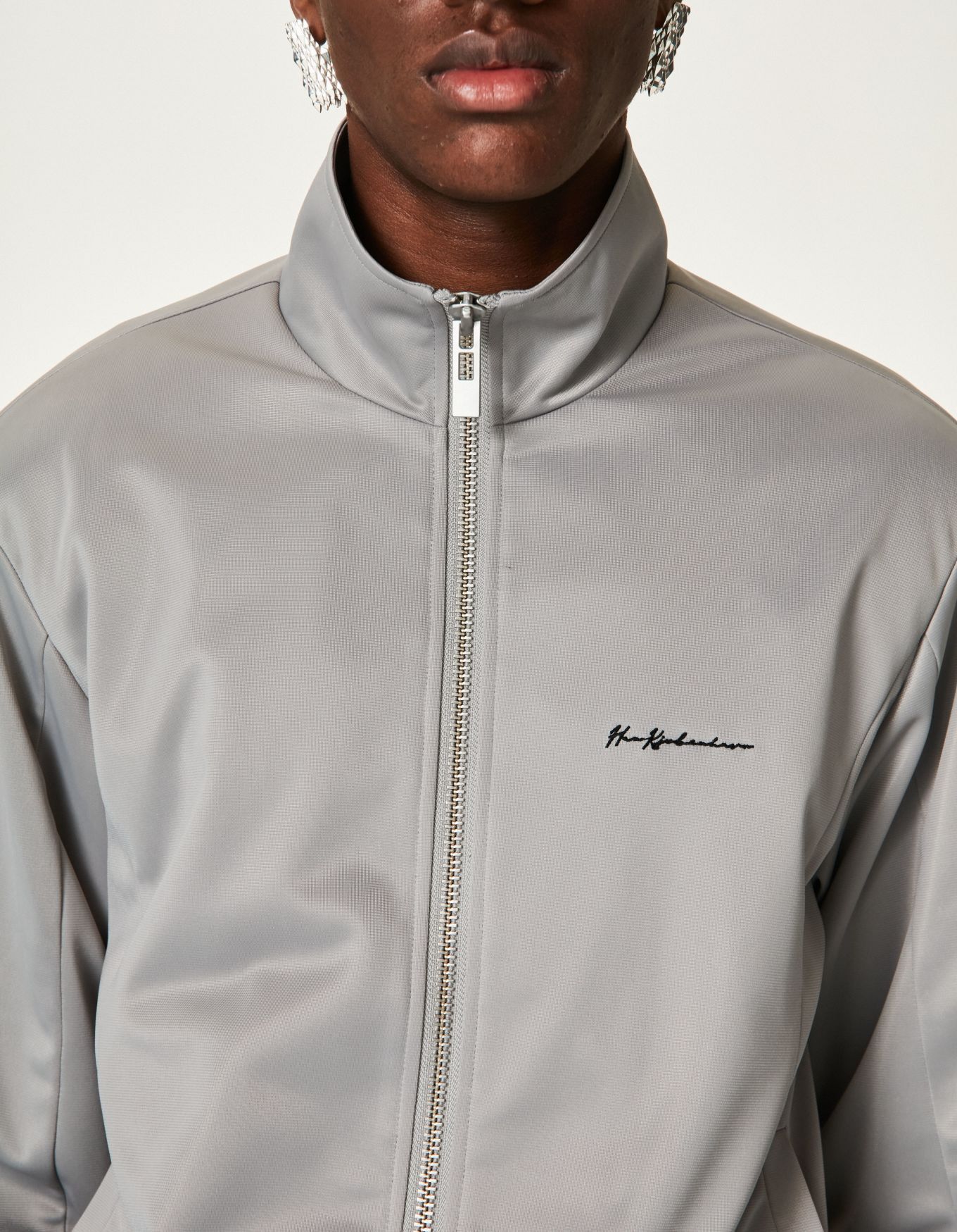 Acne Studios $350 - Grey Track Top Size US L / EU 52-54 / 3 - 3 Thumbnail