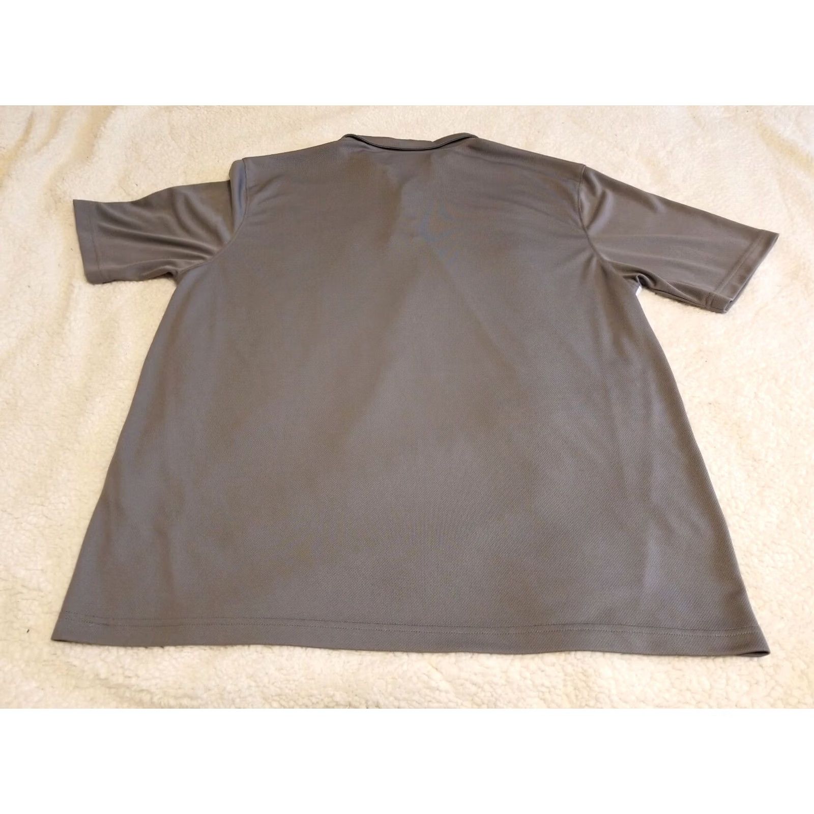 Augusta Sportswear Augusta Sportswear Moisture Management Gray Polo Shirt XL Men Short Sleeve Collared Button Golf Polo Size US XL / EU 56 / 4 - 3 Thumbnail